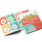 Printable daily routine picture cards for kids