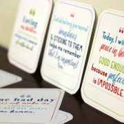Inspiring positive affirmation cards for moms. Encouragement for moms. Best gift for moms.
